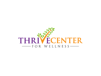 Thrive Center for Wellness logo design by keptgoing