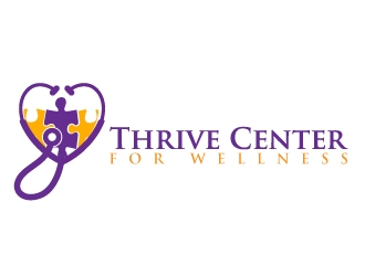 Thrive Center for Wellness logo design by Dawnxisoul393