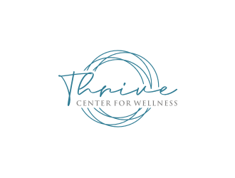 Thrive Center for Wellness logo design by bricton