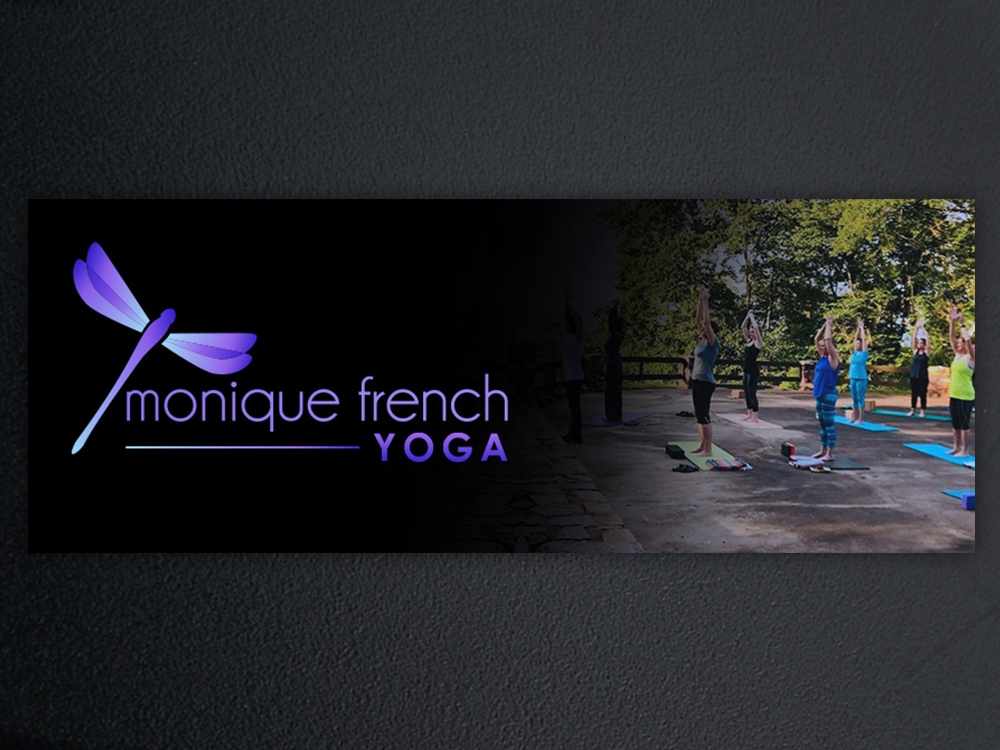 Monique French Yoga logo design by KHAI