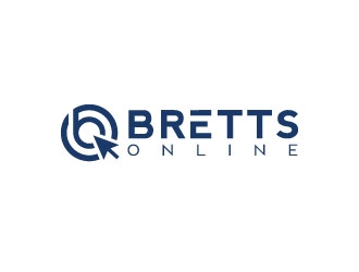 Bretts Online logo design by sanworks