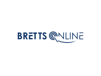 Bretts Online logo design by YONK