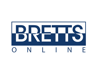 Bretts Online logo design by kunejo
