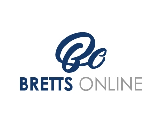 Bretts Online logo design by wongndeso