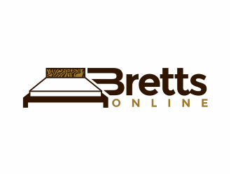 Bretts Online logo design by mutafailan