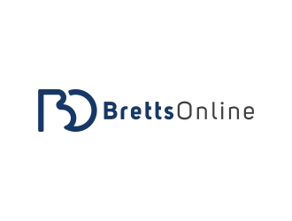 Bretts Online logo design by Mbezz