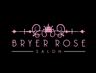 Bryer Rose Salon logo design by Louseven