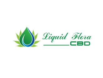 Liquid Flora CBD logo design by Bl_lue