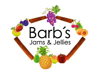 Barbs Jams and Jellies logo design by axel182