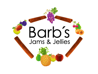 Barbs Jams and Jellies logo design by axel182