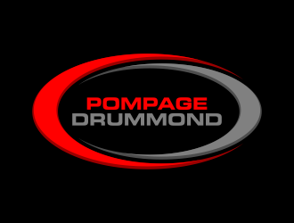 Pompage Drummond logo design by rykos