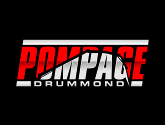 Pompage Drummond logo design by ekitessar