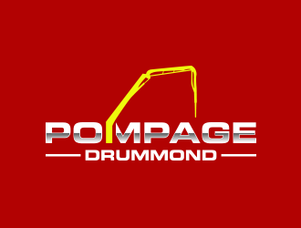 Pompage Drummond logo design by keylogo