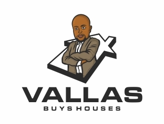 Vallas Buys Houses logo design by Eko_Kurniawan