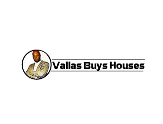 Vallas Buys Houses logo design by ZQDesigns