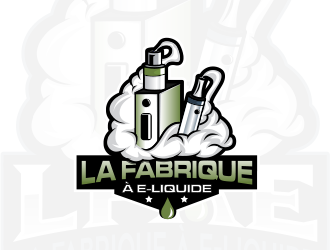 La fabrique à e-liquide logo design by schiena