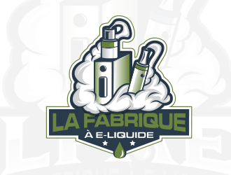 La fabrique à e-liquide logo design by schiena