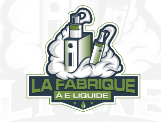 La fabrique à e-liquide logo design by schiena