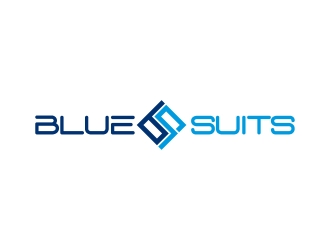 blue suits logo design by Mbezz