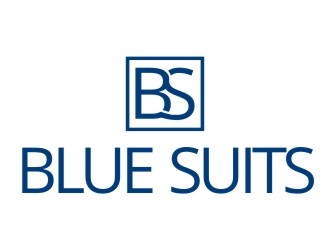 blue suits logo design by rgb1
