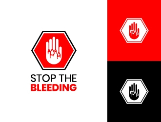 Stop The Bleeding  logo design by Jiyanshi