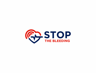 Stop The Bleeding  logo design by menanagan