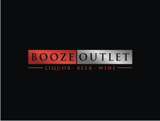 Booze Outlet       Liquor - Beer - Wine logo design by bricton