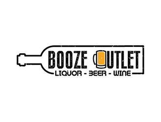 Booze Outlet       Liquor - Beer - Wine logo design by gogo