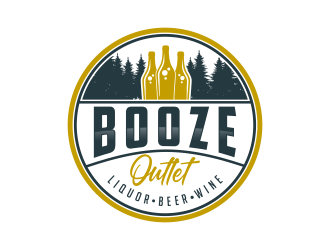 Booze Outlet       Liquor - Beer - Wine logo design by Cekot_Art