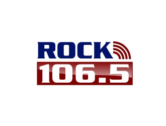 Rock 106.5 logo design by uttam