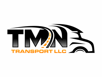 TMN TRANSPORT LLC logo design by hidro