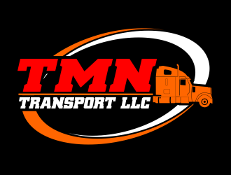 TMN TRANSPORT LLC logo design by beejo