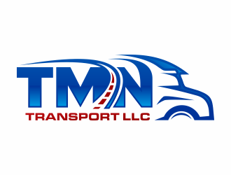 TMN TRANSPORT LLC logo design by hidro
