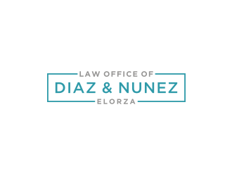 Law Office of Diaz & Nunez Elorza logo design by bricton