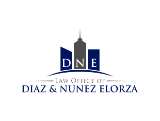 Law Office of Diaz & Nunez Elorza logo design by pakNton