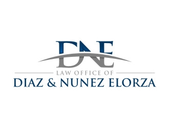 Law Office of Diaz & Nunez Elorza logo design by Zinogre