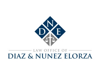 Law Office of Diaz & Nunez Elorza logo design by Zinogre
