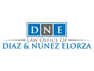 Law Office of Diaz & Nunez Elorza logo design by Akhtar