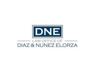Law Office of Diaz & Nunez Elorza logo design by pakderisher