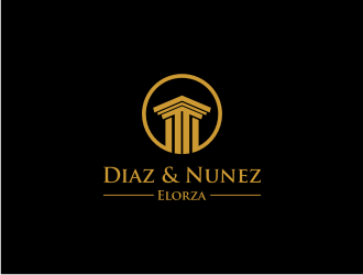 Law Office of Diaz & Nunez Elorza logo design by sodimejo