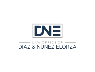 Law Office of Diaz & Nunez Elorza logo design by CreativeKiller