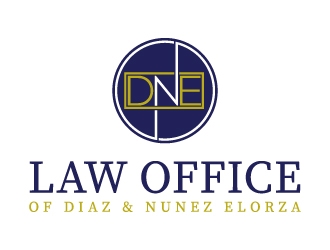Law Office of Diaz & Nunez Elorza logo design by MasApan
