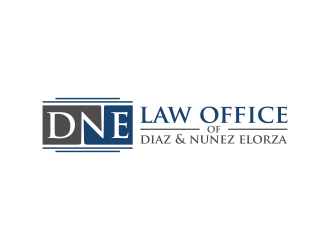 Law Office of Diaz & Nunez Elorza logo design by imagine