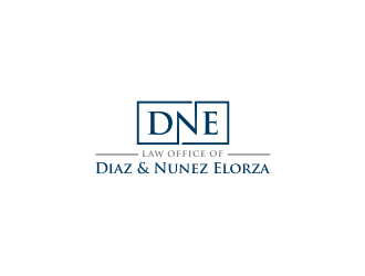 Law Office of Diaz & Nunez Elorza logo design by Barkah