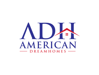 American DreamHomes logo design by ammad