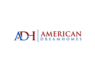 American DreamHomes logo design by alby