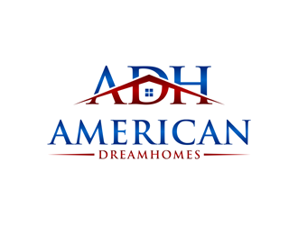 American DreamHomes logo design by alby