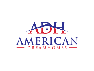 American DreamHomes logo design by ammad
