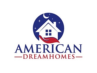 American DreamHomes logo design by gogo