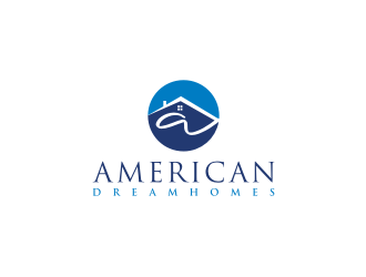 American DreamHomes logo design by bricton